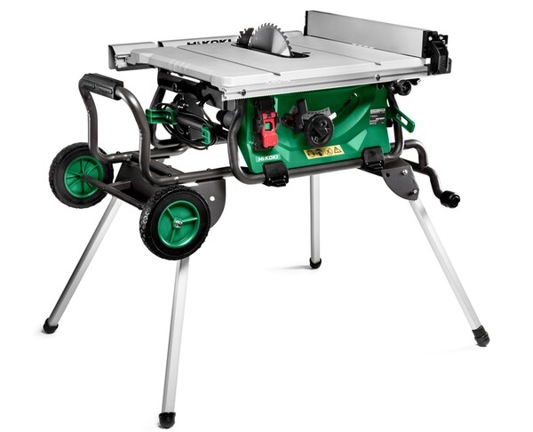 HIKOKI C10RJ (Karton) 1500W Tischkreissäge mit fahrbarem Untergestell HIKOKI C10RJ (Karton) 1500W Tischkreissäge mit fahrbarem Untergestell