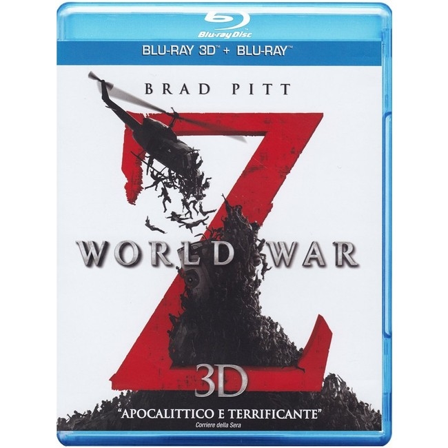 World War Z (Blu-ray 3D+2D) Deutscher Ton (mit Brad Pitt)