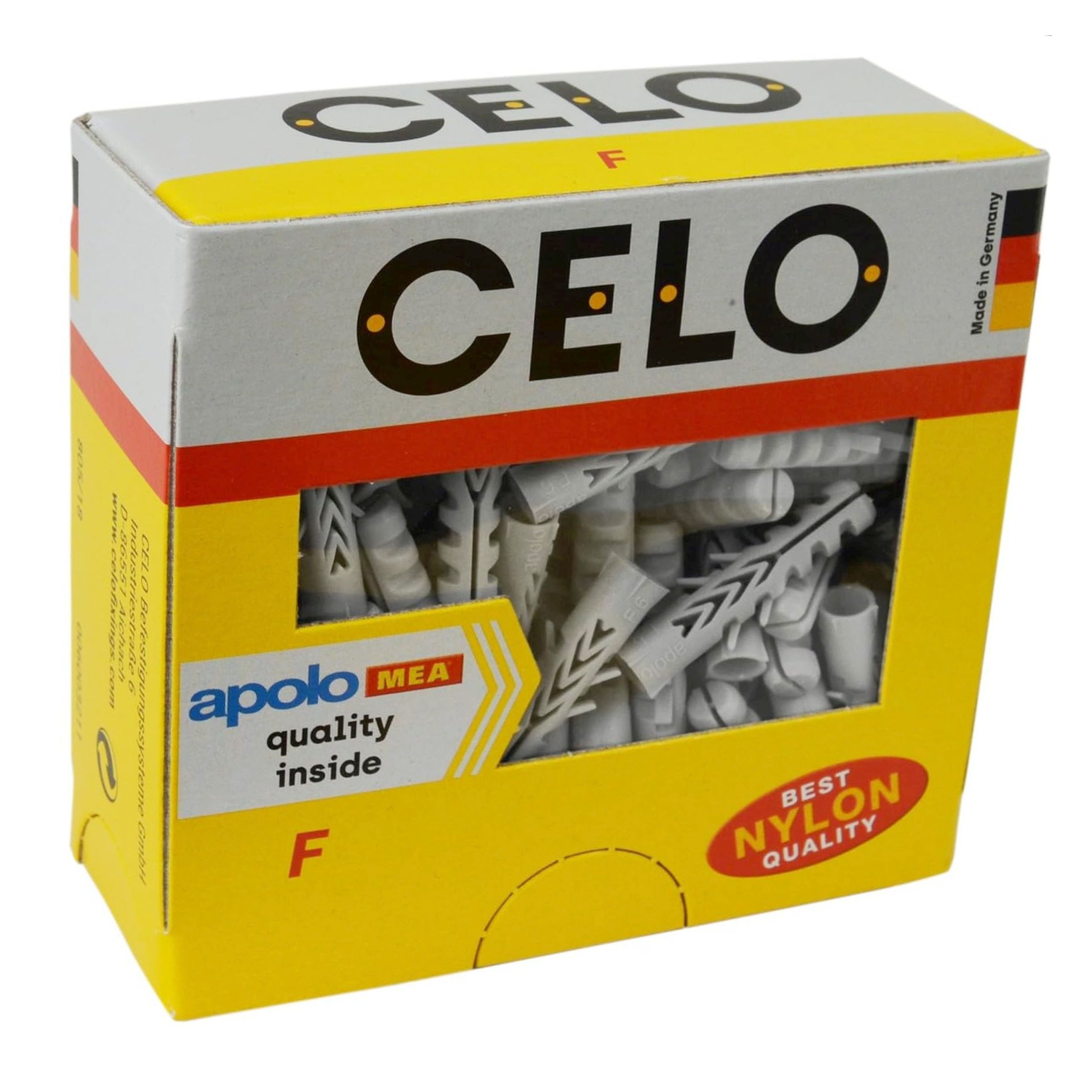 100 Stk CELO/MEA Normaldübel F6