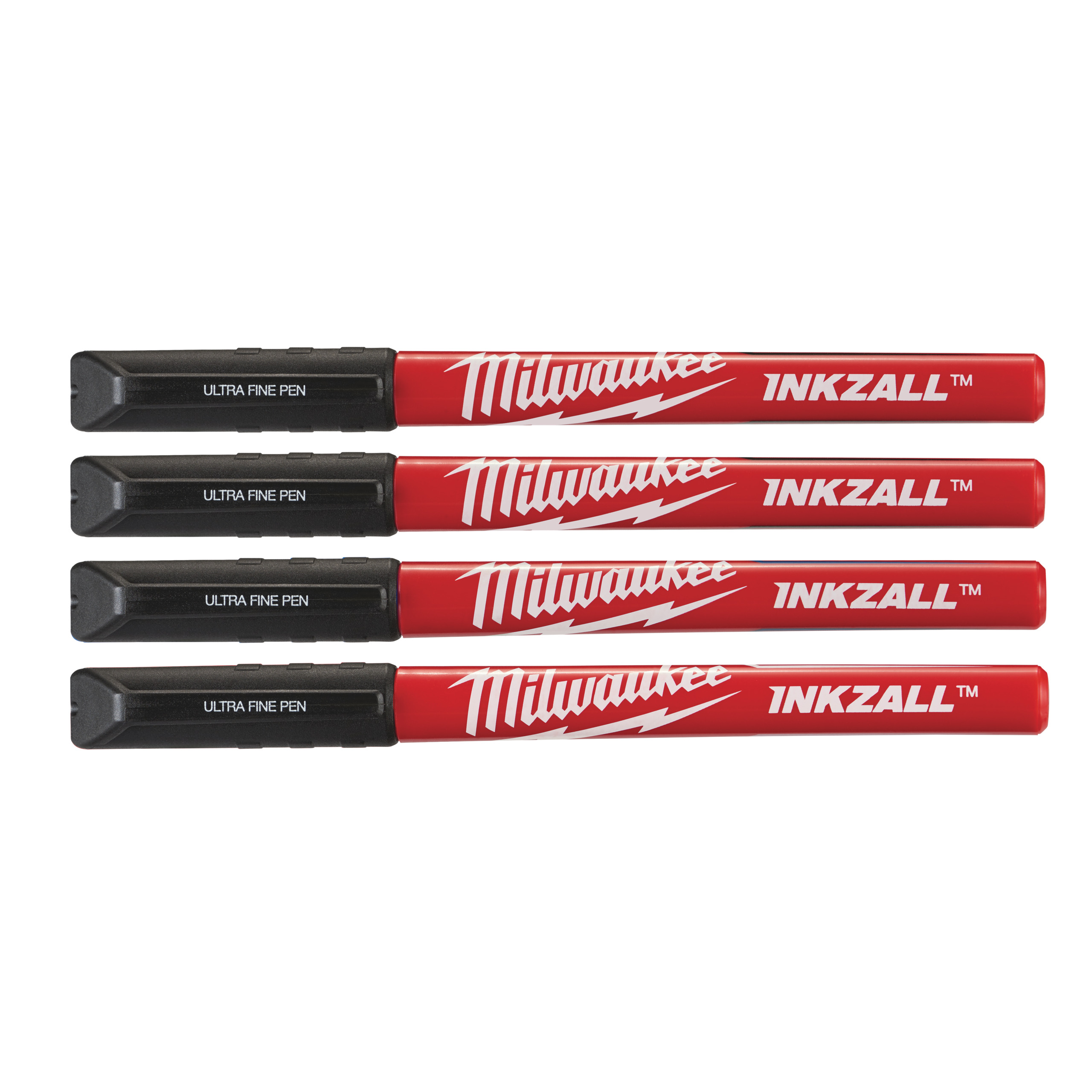 Milwaukee INKZALL Fineliner schwarz (4er Pack) Milwaukee INKZALL Fineliner schwarz (4er Pack)