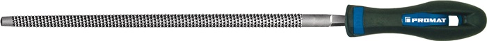 Holzraspel DIN 7263 E Länge 200 mm Querschnitt 8 mm Hieb 2 rund 2K-Ergo PROMAT
