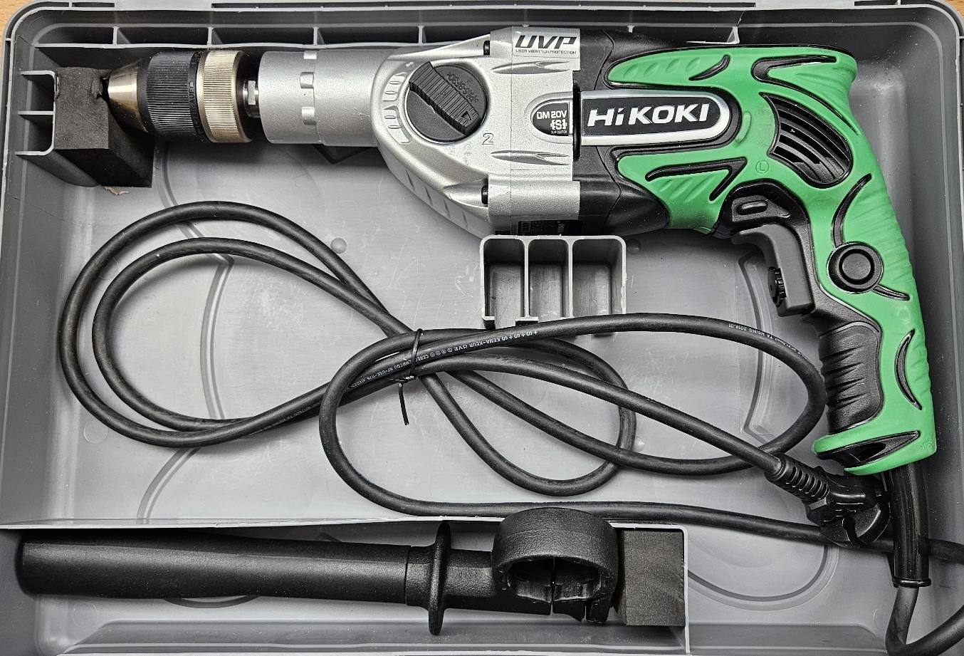 HIKOKI DM20VB(S) (Transportkoffer) Elektronik Schlagbohrschrauber 790W, 13mm