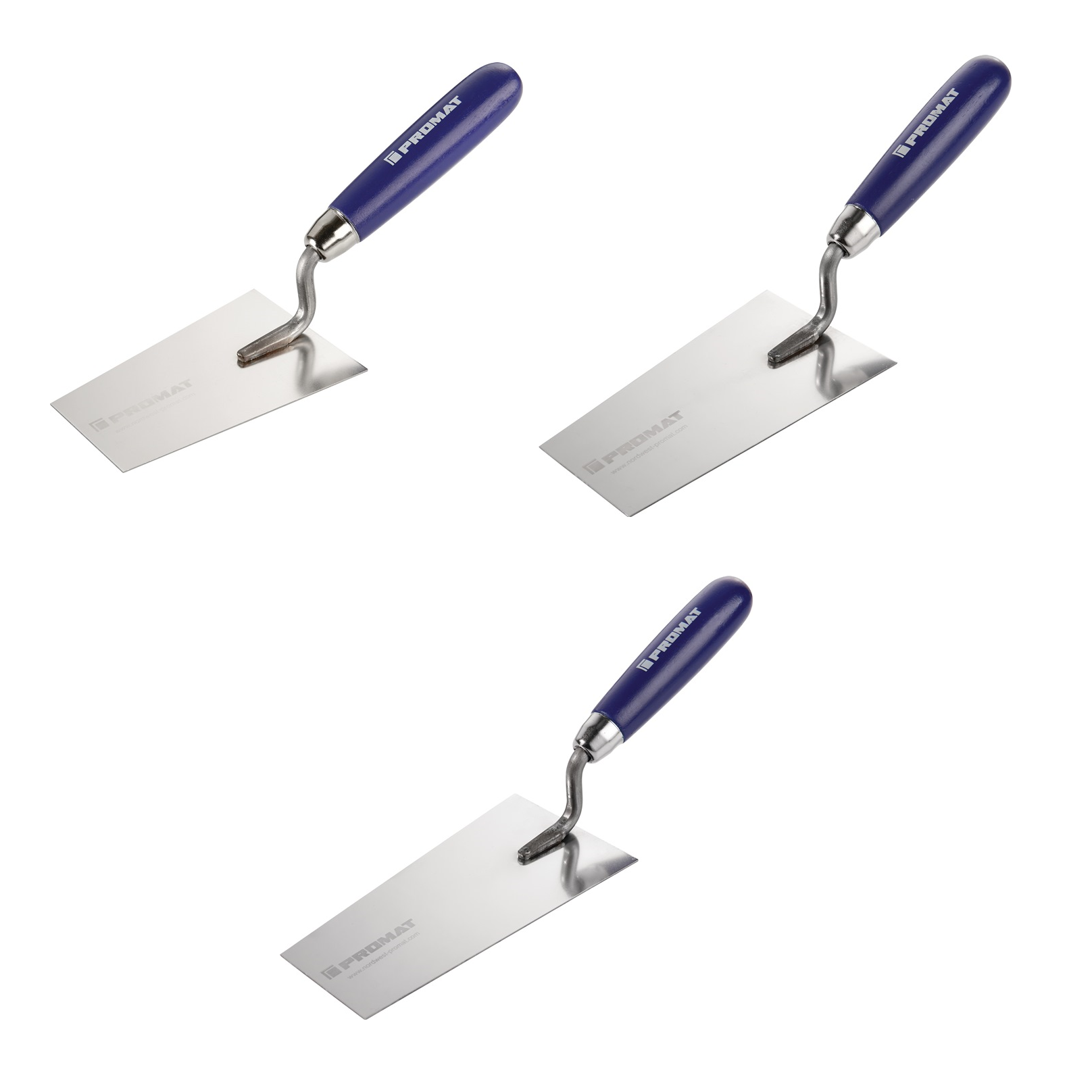 PROMAT Berner Putzkelle Edelstahl mit Buchenholzheft PROMAT Berner Putzkelle Edelstahl mit Buchenholzheft