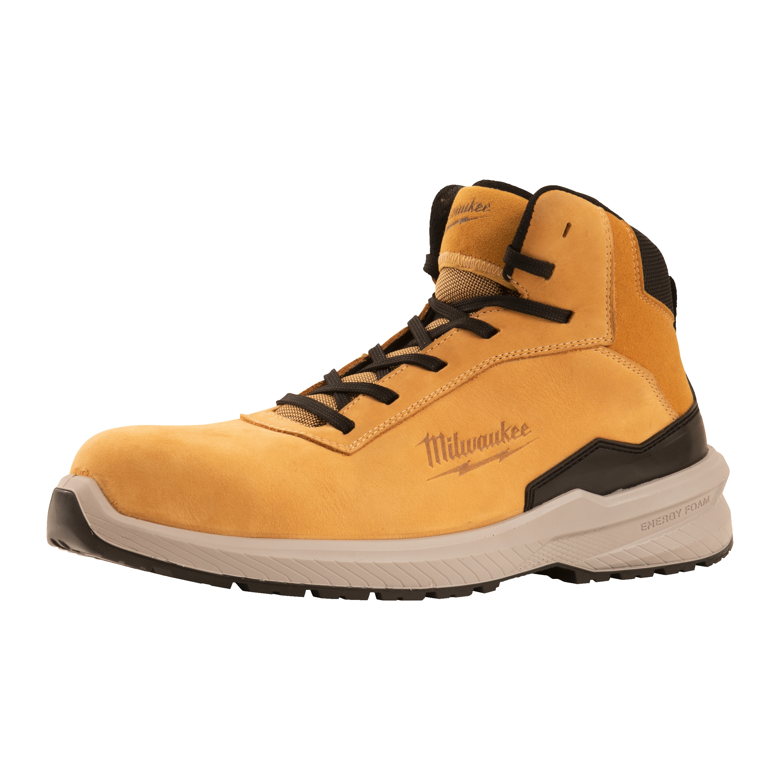 Milwaukee FLEXTRED S3S Sicherheits-Stiefel Gr.43 Braun Leder