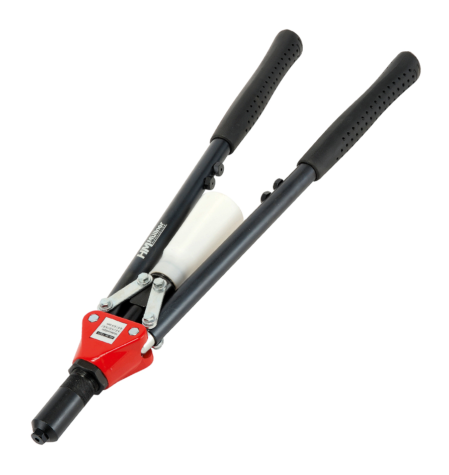 HM Müllner Hebel-Nietzange Länge 530mm, inkl. 5 Einsaetze HM Müllner Hebel-Nietzange Länge 530mm, inkl. 5 Einsaetze