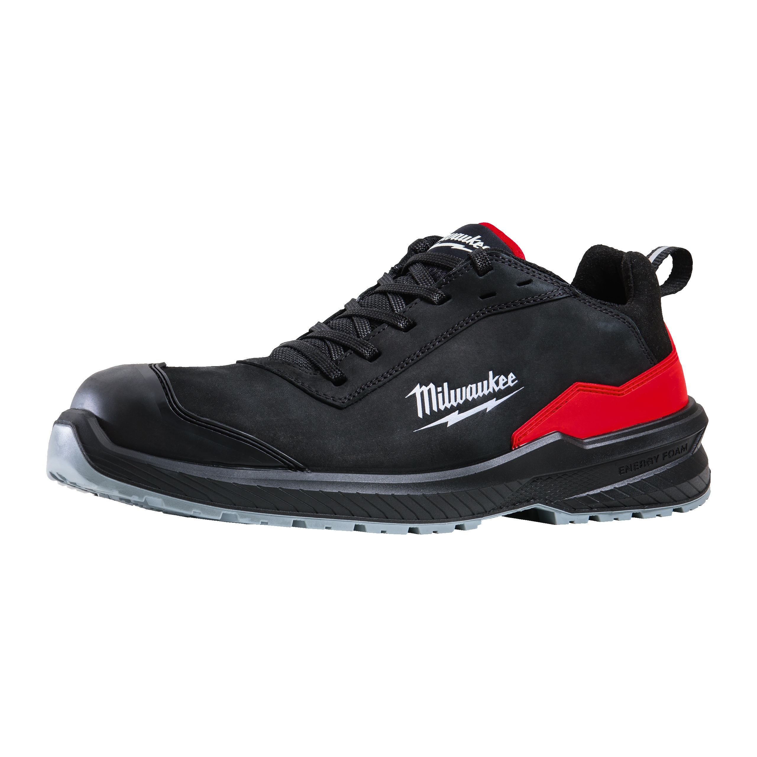 Milwaukee FLEXTRED S3S Sicherheits-Halbschuh Gr.42 schwarz Leder