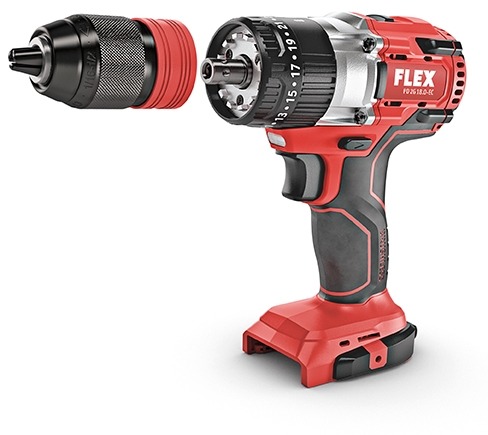 FLEX 18V Akku-Schlagbohrschrauber PD 2G 18.0-EC C Solo/Karton 90Nm Drehmoment