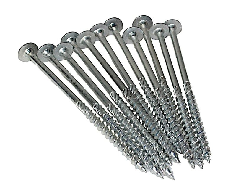 50 Stk Holzbauschrauben Tellerkopf 8 x 300mm  ETA verz. TX40