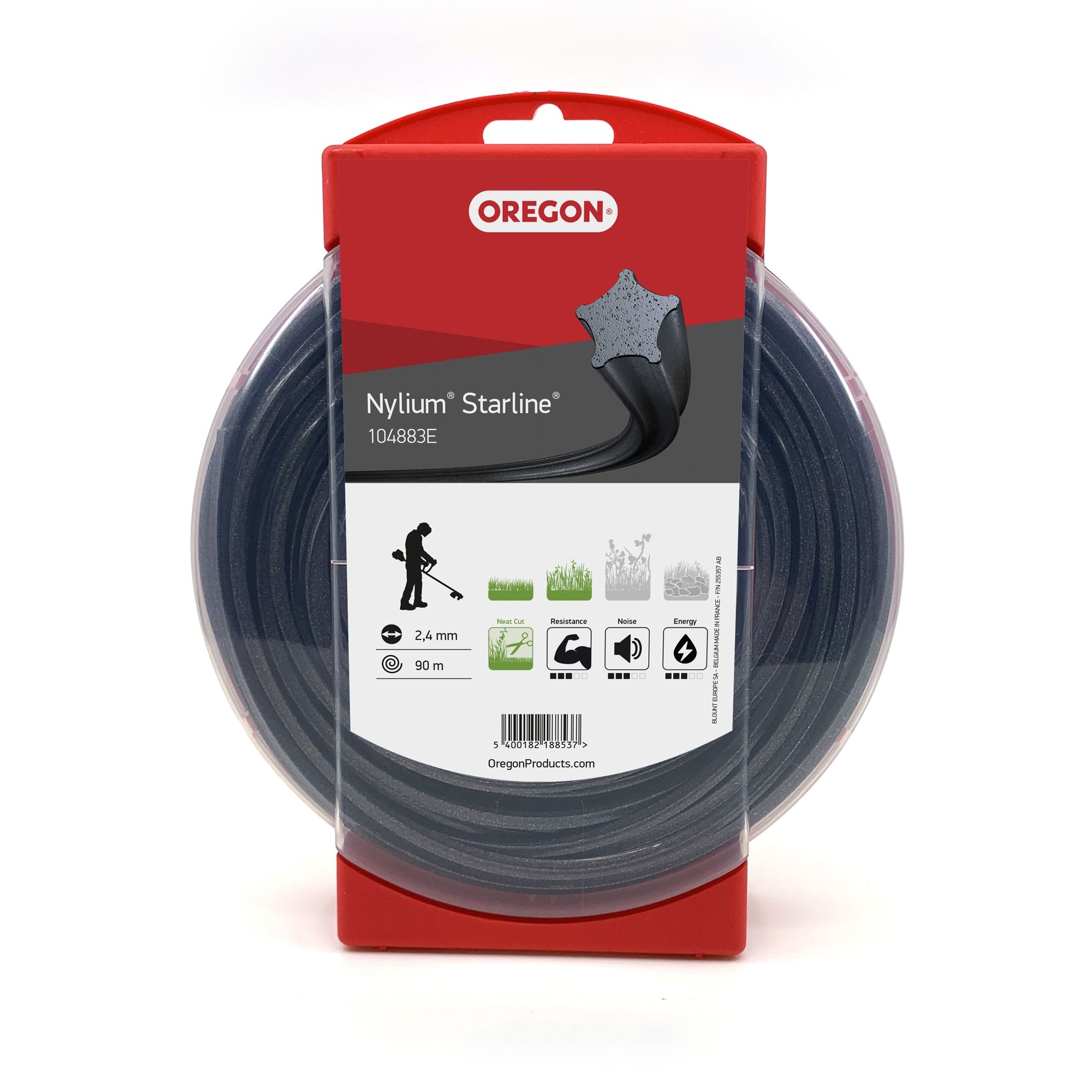 Oregon Nylium-Faden Starline 2,4 mm x 90 Meter