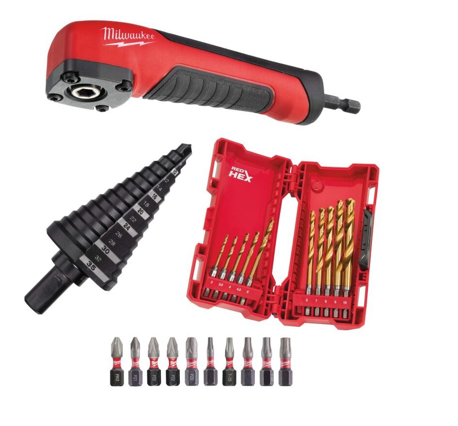 Milwaukee Stufenbohrer Shockwave Combo-Pack 22 tlg. Milwaukee Stufenbohrer Shockwave Combo-Pack 22 tlg.