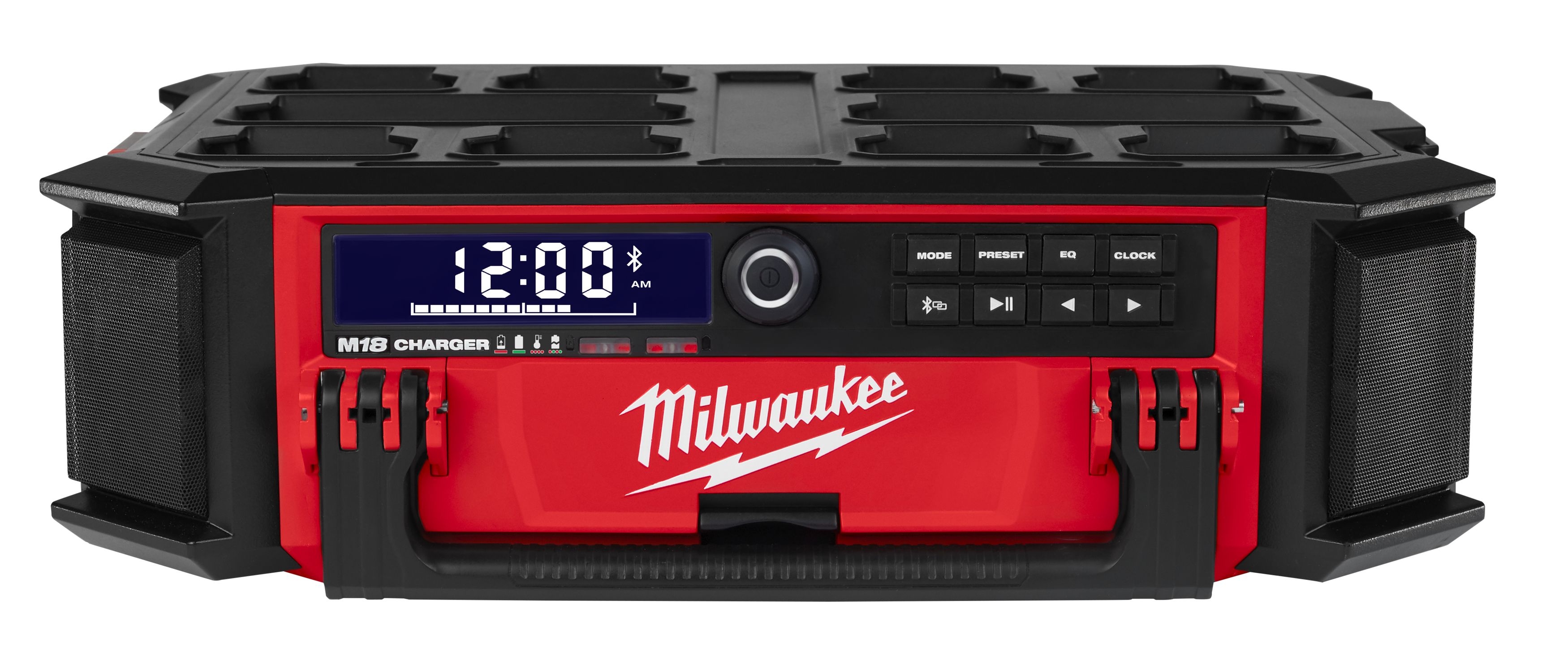 Milwaukee M18PRCDAB+-0 PackOut Netz-/Akku-Radio mit Ladefunktion Milwaukee M18PRCDAB+-0 PackOut Netz-/Akku-Radio mit Ladefunktion