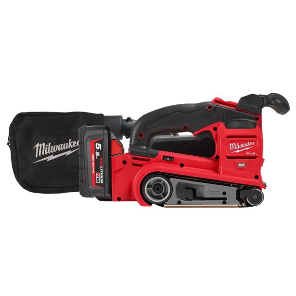 Milwaukee M18FBTS75-552X FUEL Akku-Bandschleifer Milwaukee M18FBTS75-552X FUEL Akku-Bandschleifer