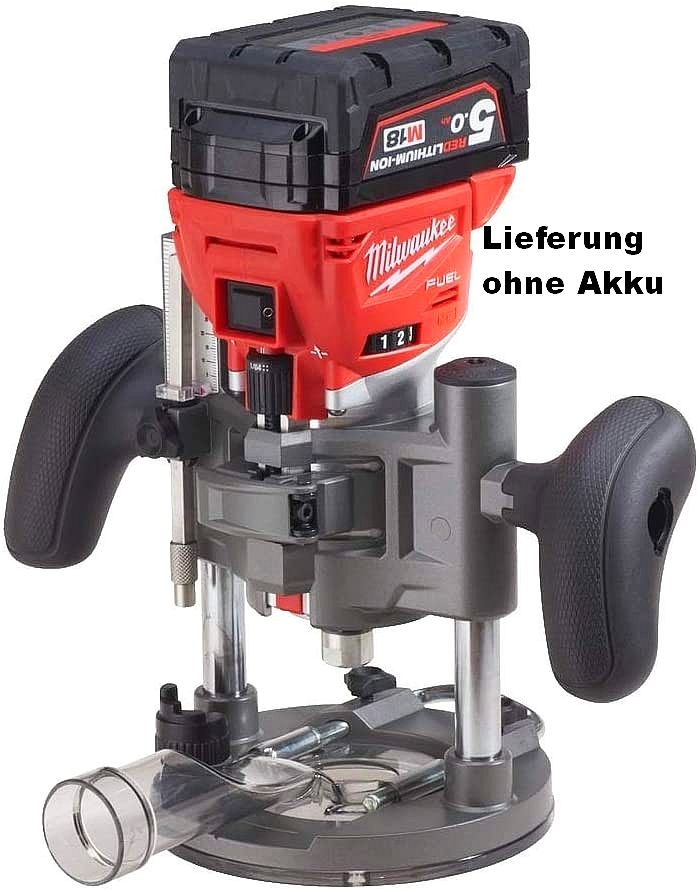 Milwaukee M18FTR8-0X Akku-Kantenfräse/-Kombifräse 18V in HD-Box FUEL