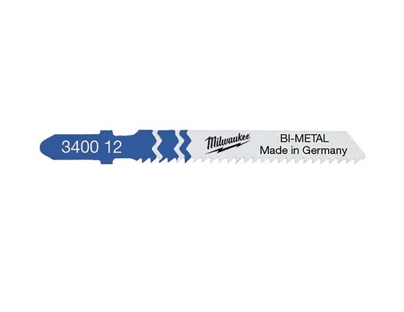 Milwaukee Stichsägeblätter Metall Bi-Metall 55x2mm T118BF (5er Pack) Milwaukee Stichsägeblätter Metall Bi-Metall 55x2mm T118BF (5er Pack)