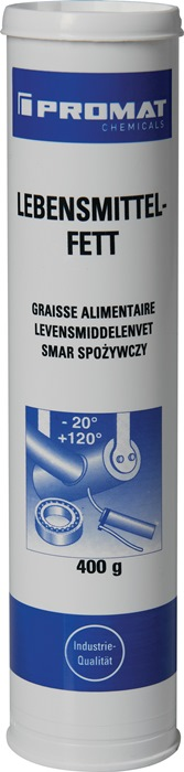 Lebensmittelfett NSF-H1 naturfarben, hell 400g Kartusche PROMAT CHEMICALS Lebensmittelfett NSF-H1 naturfarben, hell 400g Kartusche PROMAT CHEMICALS