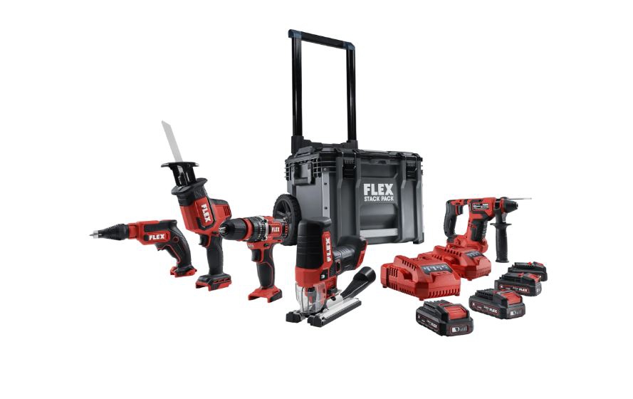 FLEX (Aktion) STACKPACK 12V Vorteils-Set bestehend aus