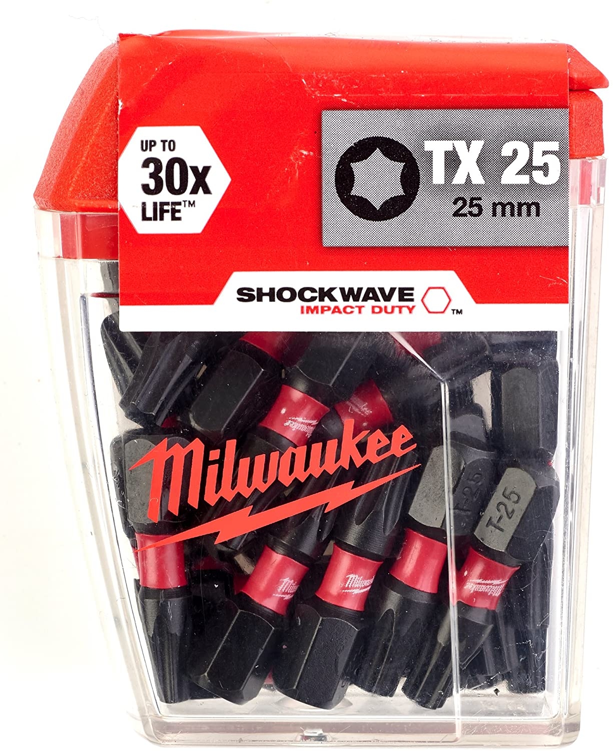 Milwaukee Schrauberbit SHOCKWAVE (VE25) TX25 / 25 mm