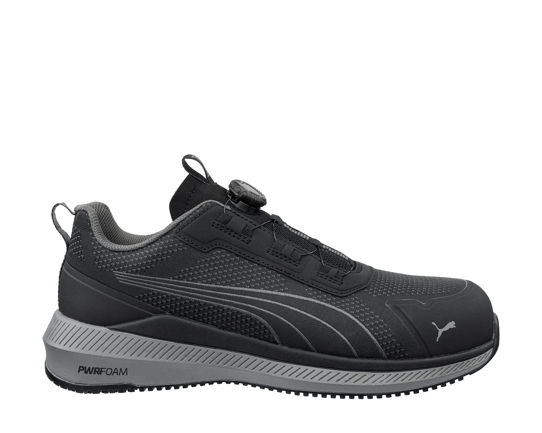 Puma Arbeitsschuhe SLIDE BLACK DISC LOW S1PS ESD FO HRO SR Größe 44