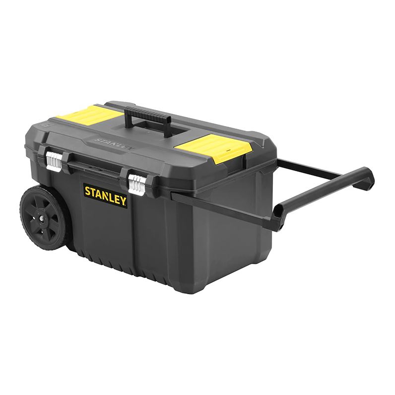 Stanley Essential Mobile Montagebox 50L (max. 40 kg) m. Räder +Teleskopgriff Stanley Essential Mobile Montagebox 50L (max. 40 kg) m. Räder +Teleskopgriff