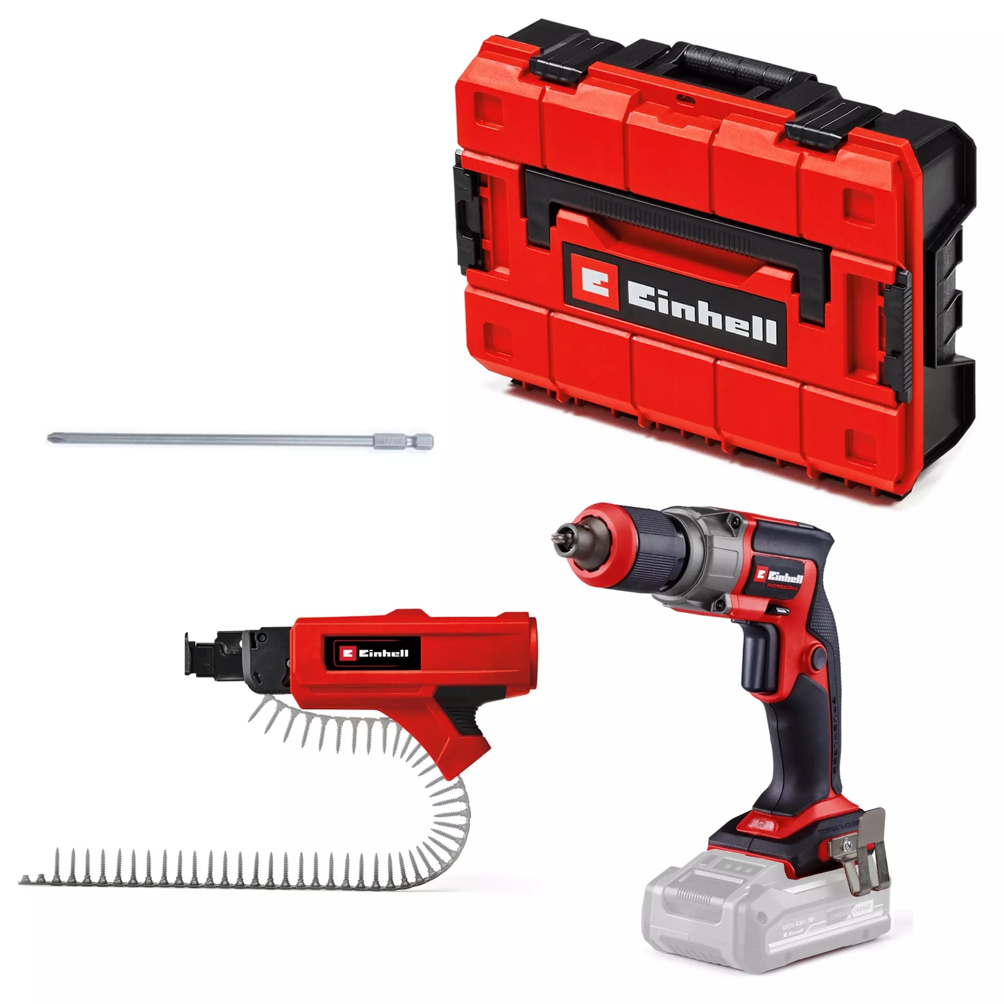 Einhell Professional Akku-Trockenbauschrauber TP-DY 18 Li Brushless
