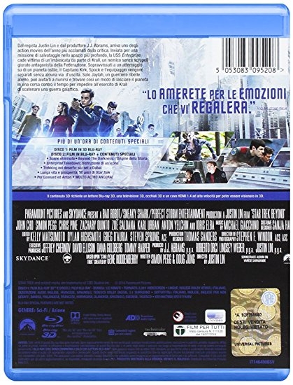 Star Trek: Beyond 3D+2D BluRay (deutscher Ton)