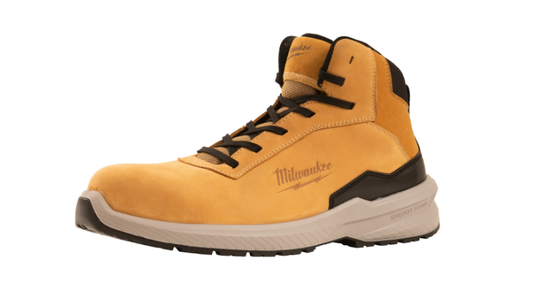 Milwaukee FLEXTRED S3S Stiefel Leder BRAUN Gr.42