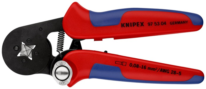 KNIPEX Aderendhülsenzange L.180mm 0,08-10,0+16,0mm² (AWG 28-5) KNIPEX Aderendhülsenzange L.180mm 0,08-10,0+16,0mm² (AWG 28-5)