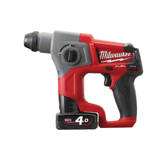 Milwaukee M12CH-402X FUEL Akku-Bohrhammer 12V 2 Akku 4,0Ah Milwaukee M12CH-402X FUEL Akku-Bohrhammer 12V 2 Akku 4,0Ah