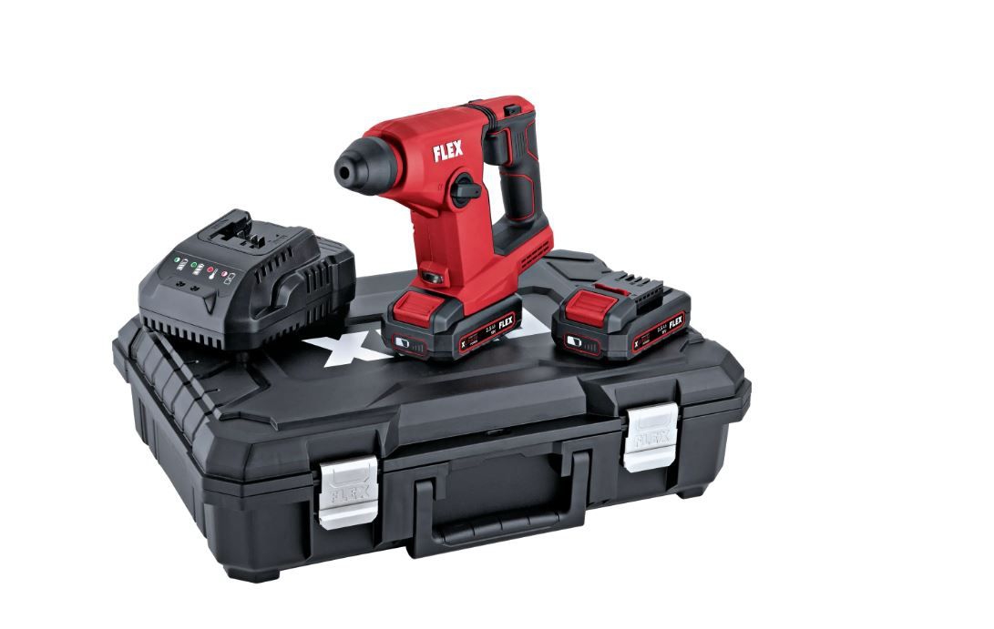 FLEX 18V Akku-Kompakt-Bohrhammer FHE 1-16 18.0-EC TC 2.5/Set FLEX 18V Akku-Kompakt-Bohrhammer FHE 1-16 18.0-EC TC 2.5/Set