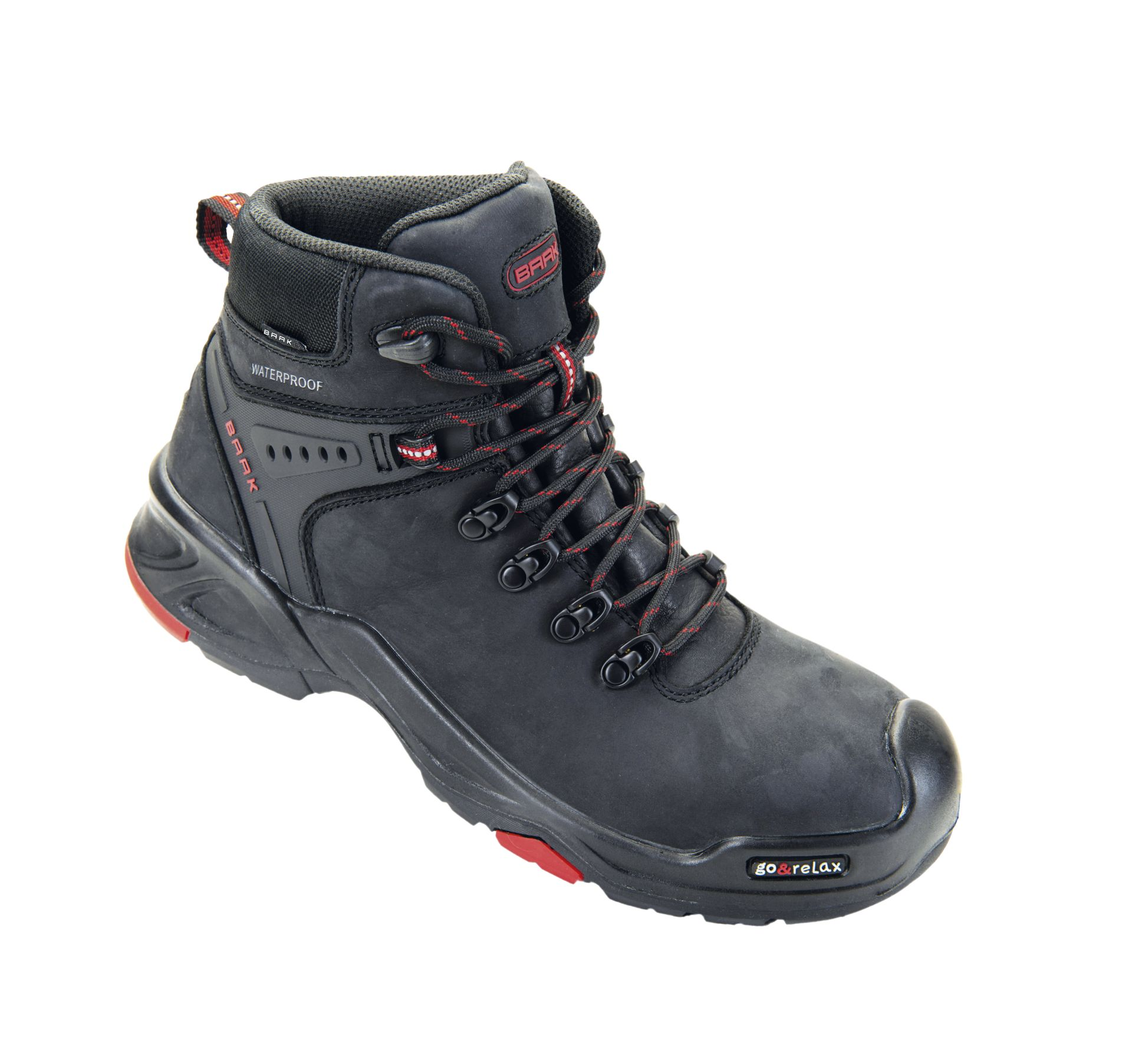 Baak DRY Leder-Sicherheitsstiefel Bailey S3 Gr. 46 (SRC HRO WR)