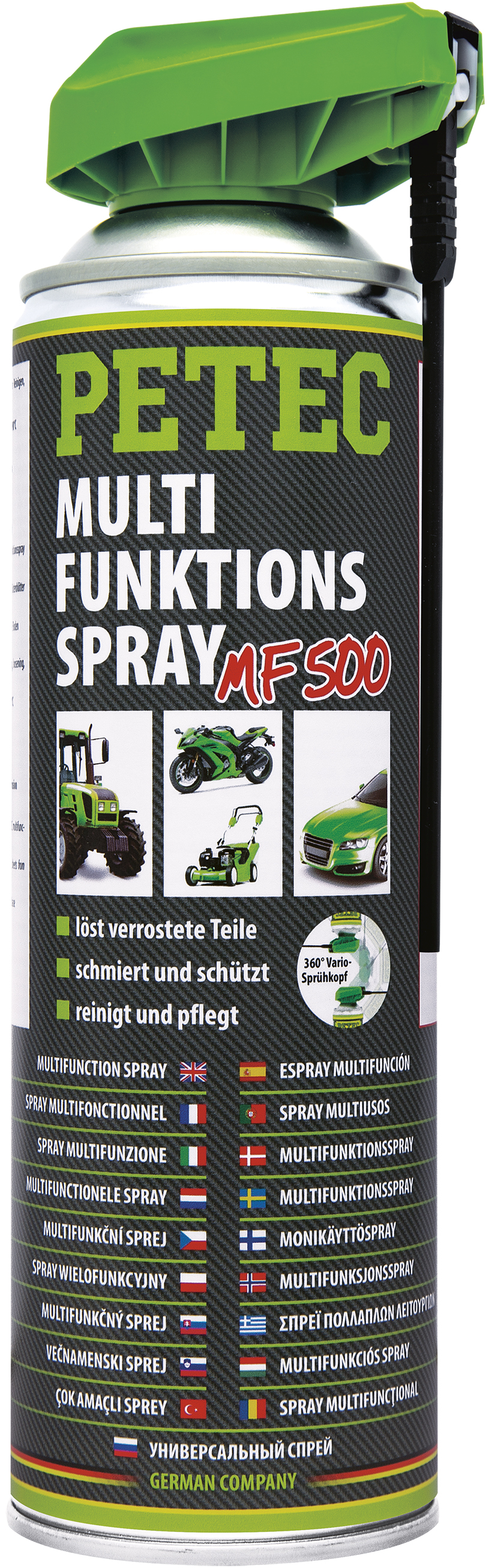 PETEC Multifunktionsspray 500ml  MF500 PETEC Multifunktionsspray 500ml  MF500