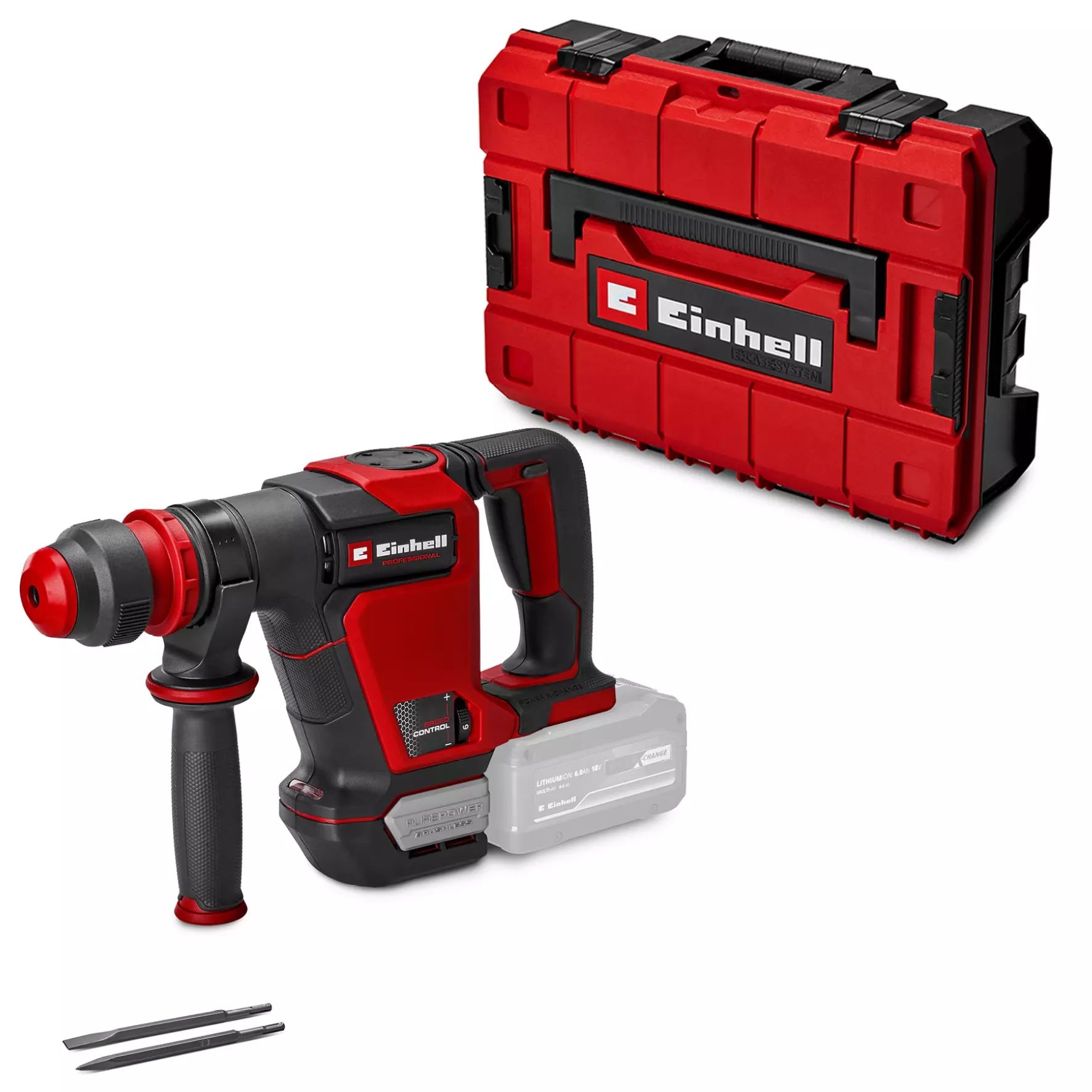 Einhell Professional 18V Akku-Abbruchhammer TP-DH 18/4 Li im Koffer ohne Akku