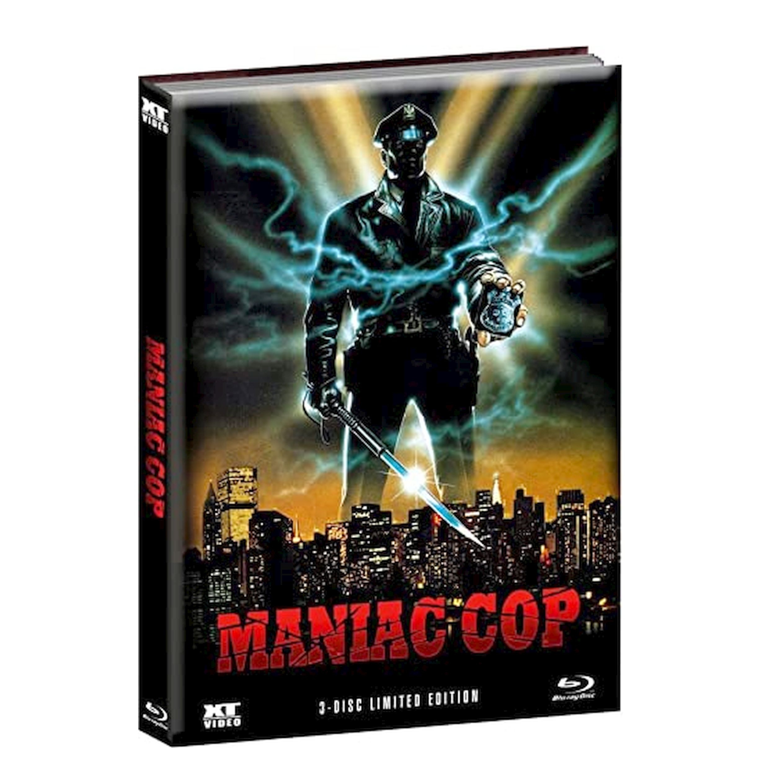 Maniac Cop -Mediabook wattiert / Limited Edition Uncut / Blu-ray +DVD +Bonus DVD
