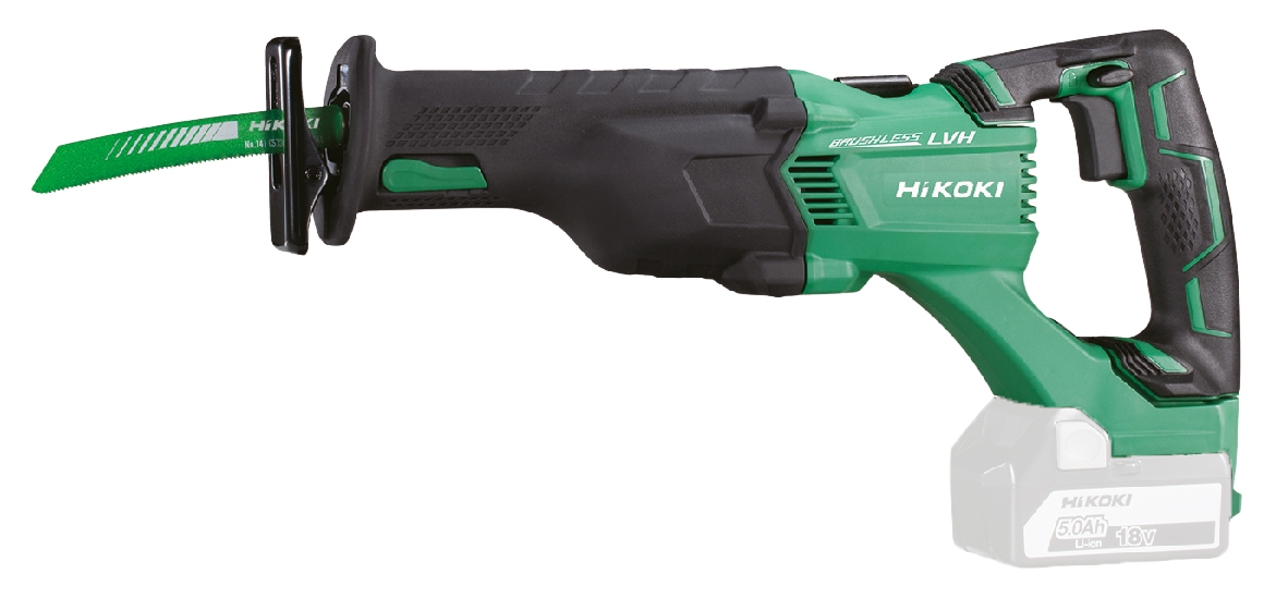 HIKOKI CR18DBL (Basic/Karton) 18V Akku Tigersäge ohne Akku und Ladegerät