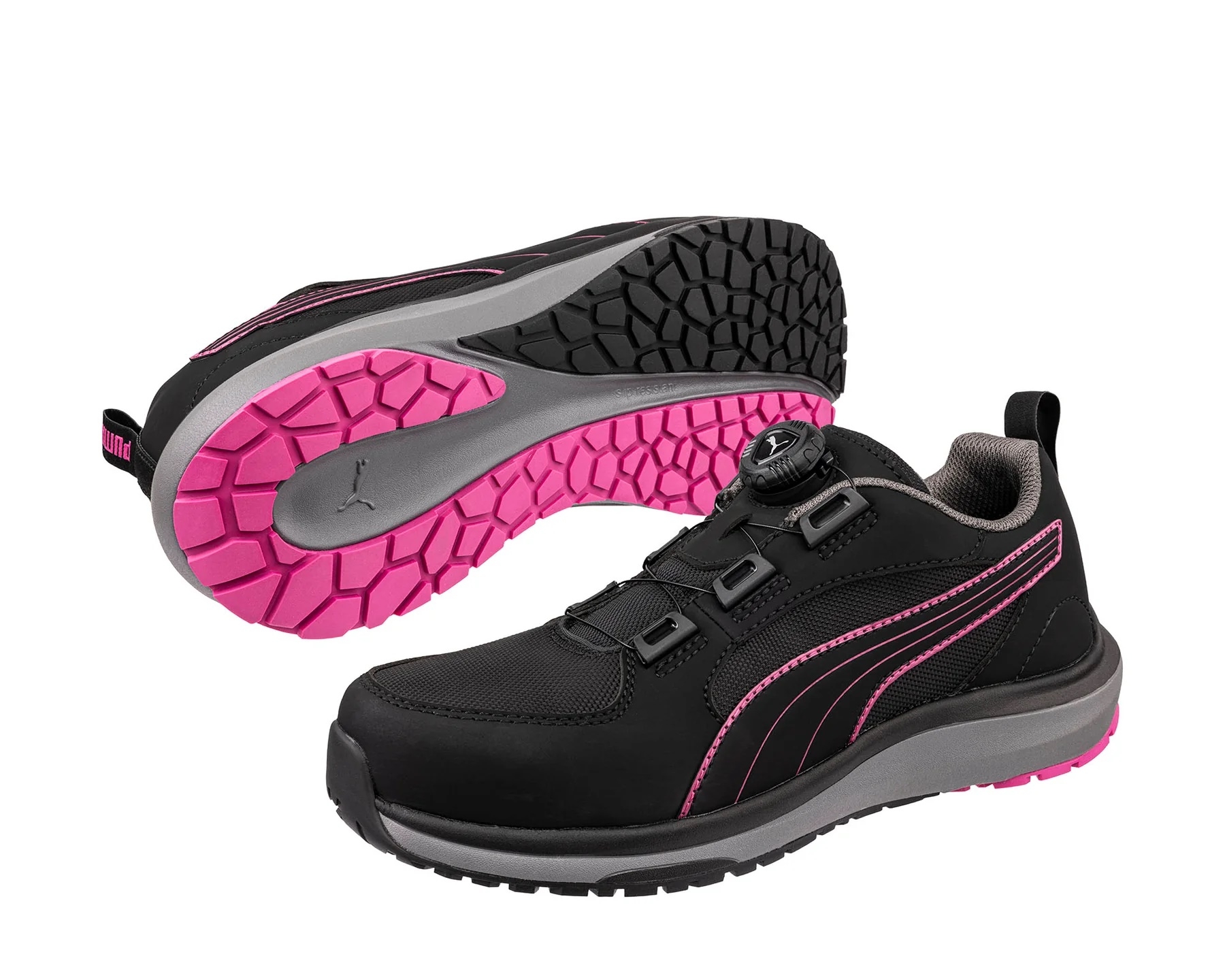 PUMA Sicherheitsschuhe ASPIRE PINK DISC LOW Gr.40 (S3S ESD FO HRO SR)