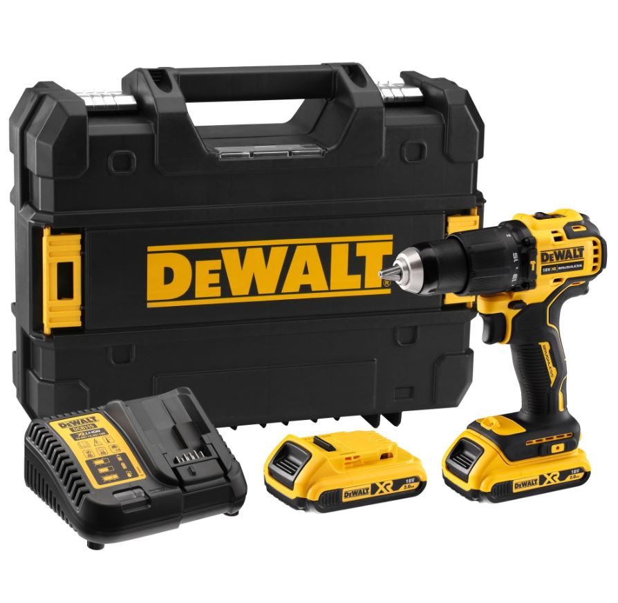 DeWalt 18V Akku-Schlagbohrschrauber DCD709P2T inkl. 2Akkus 18V 5,0 Ah DeWalt 18V Akku-Schlagbohrschrauber DCD709P2T inkl. 2Akkus 18V 5,0 Ah