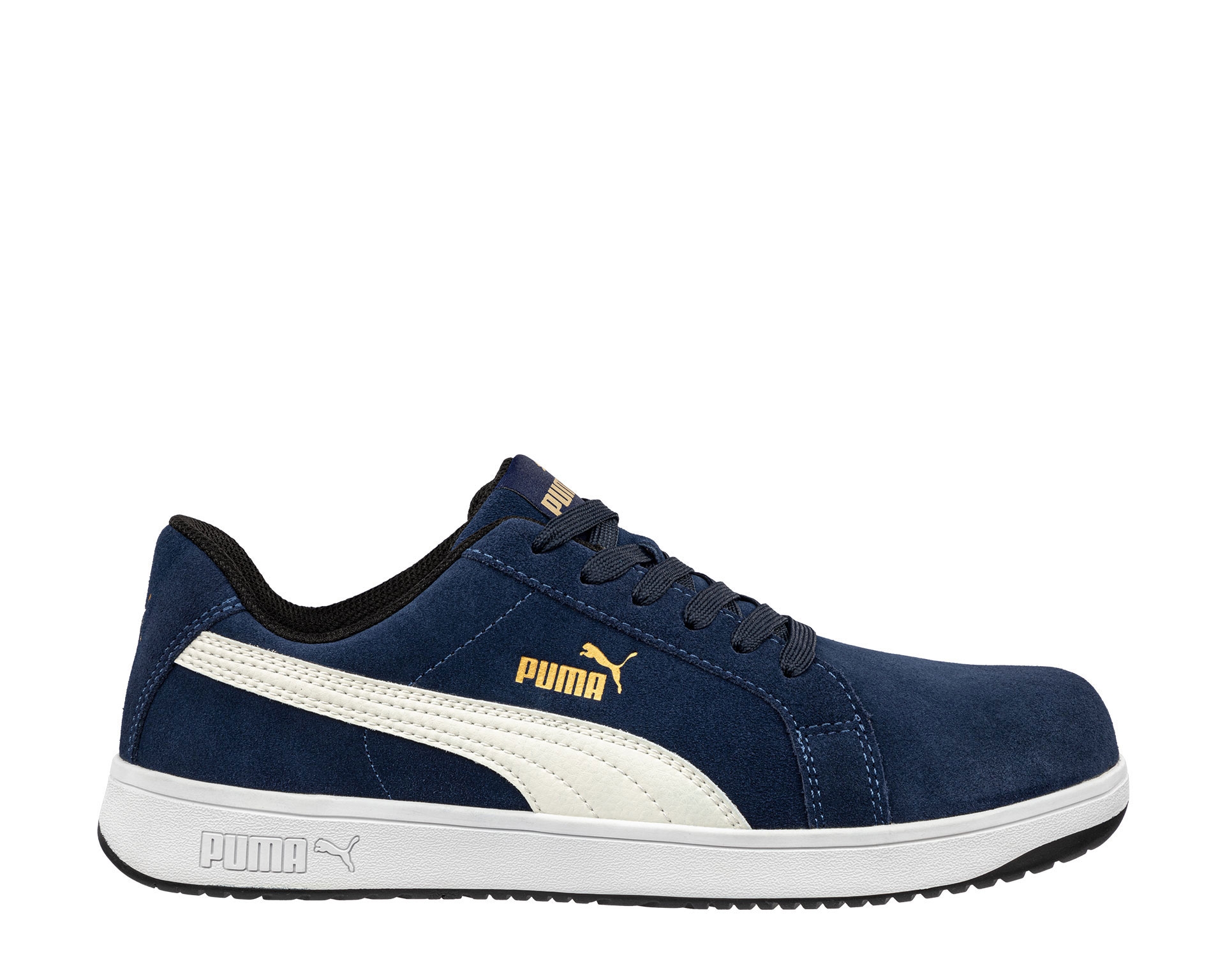 PUMA Iconic Navy Low Sicherheitsschuhe S1PL ESD FO HRO SR, 43