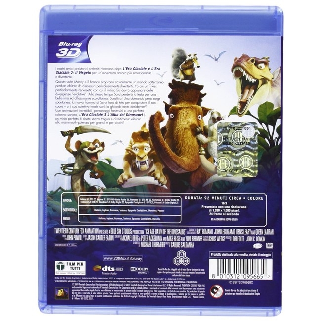 Ice Age 3 (3D-Blu-ray) Deutscher Ton