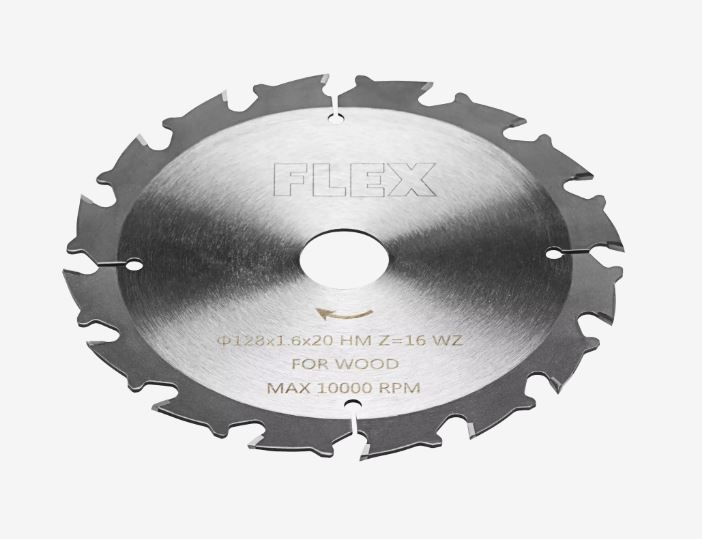 FLEX Kreissägeblatt D128x1,6x20 HM Z=16 WZ