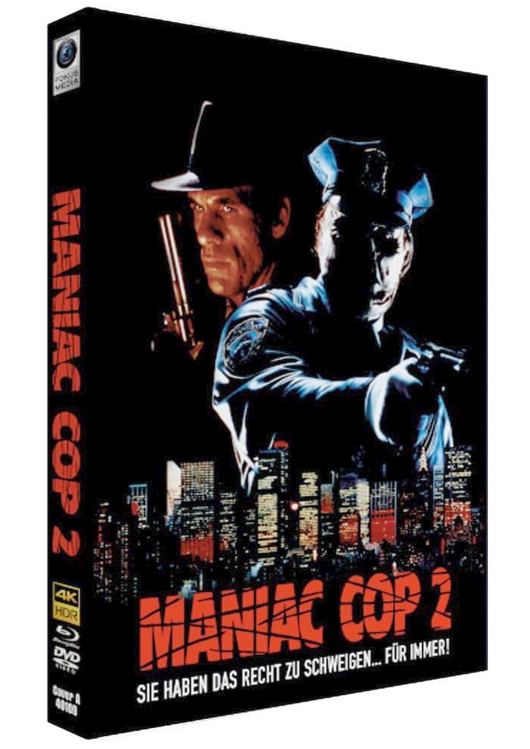 Maniac Cop 2 -Mediabook (4K Ultra HD +Bluray+ DVD) Limited Edition
