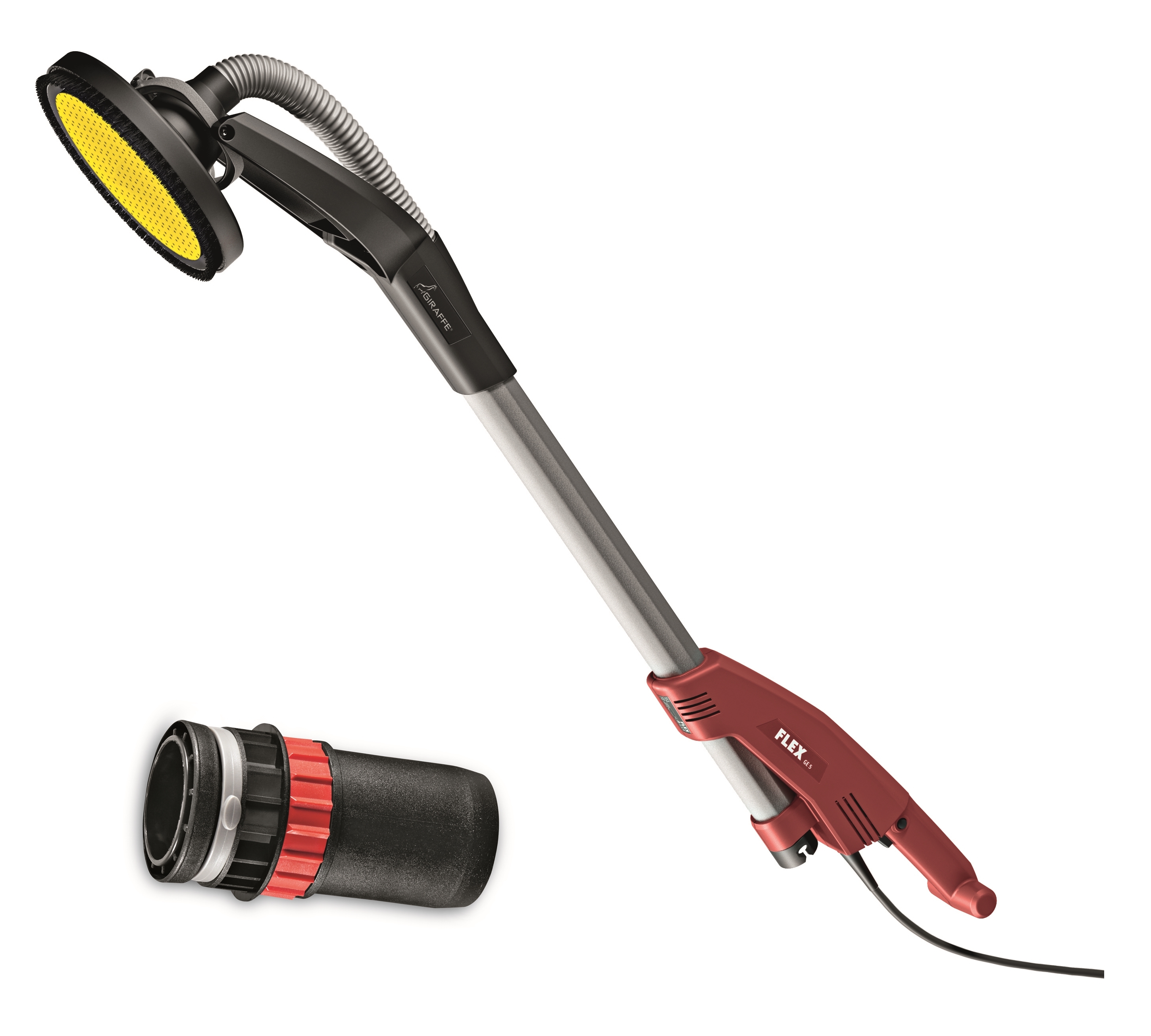 FLEX Schleifgiraffe GE 5 ECO Langhalsschleifer *Aktion inkl. Clip-Adapter*