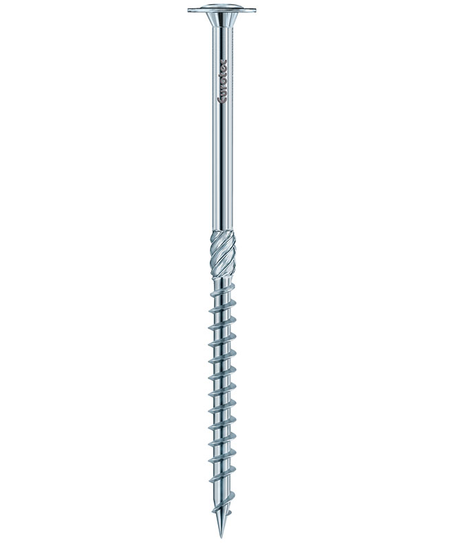 50 Stk Holzbauschraube Tellerkopf 8,0x140mm Eurotec TX40 (blau verz.)