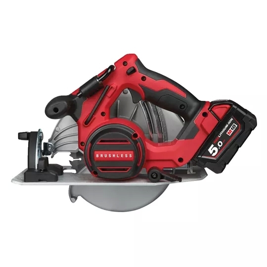 Milwaukee M18BLCS66-502X Akku-Handkreissäge 2x5,0Ah "Bürstenlos"