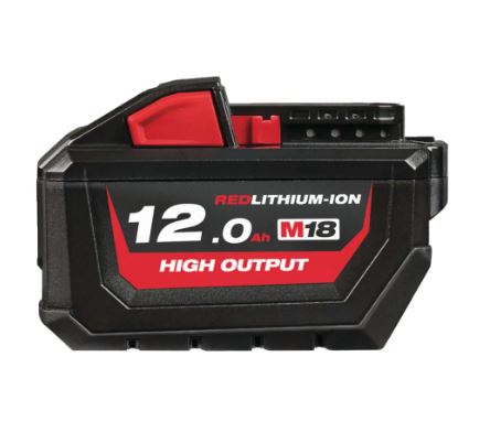 Milwaukee M18HB12 High Output 12,0 Ah Akku Milwaukee M18HB12 High Output 12,0 Ah Akku