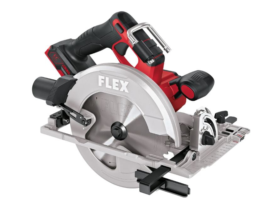 FLEX 18V Akku Handkreissäge CS 68 18-EC C Solo/Karton (Führungsnut für Schiene)