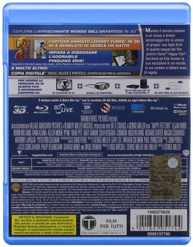 Happy Feet 2 (Blu-ray 3D+2D) deutscher Ton bei 3D