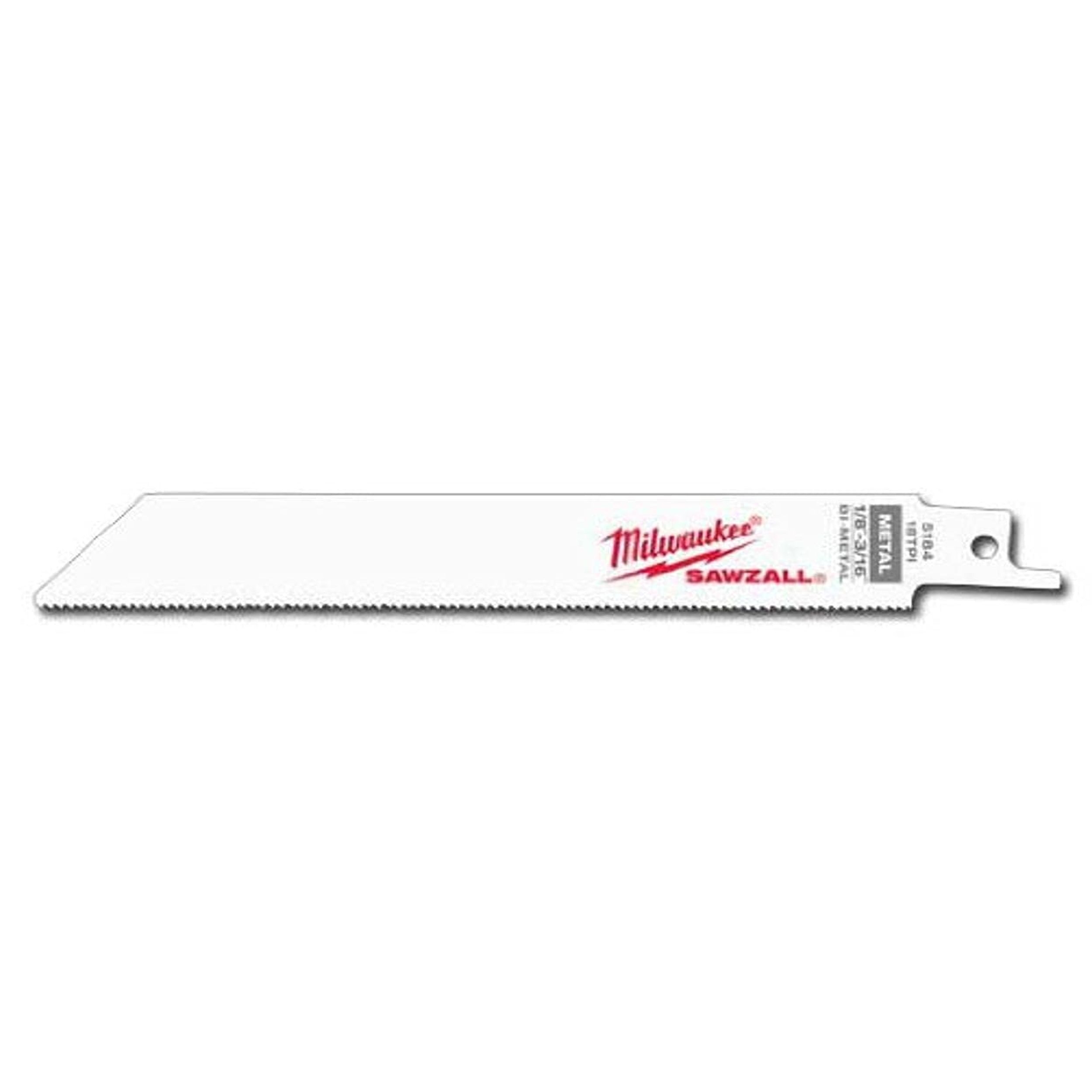 Milwaukee Säbelsägeblatt Metall 150 x 1,4 mm VE50