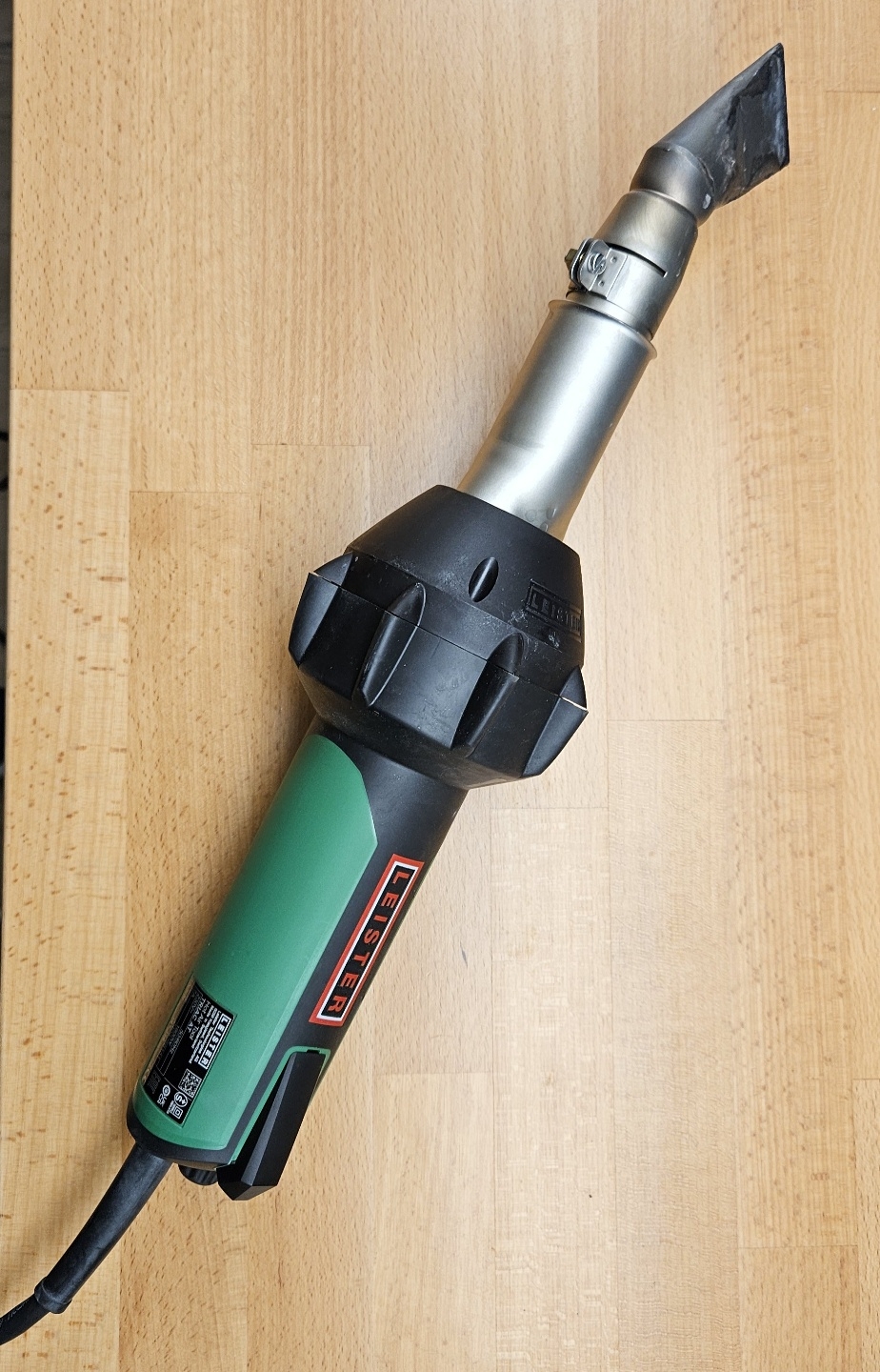Leister Heissluftgebläse-Dachdeckerset Triac AT 230V/1600 Watt, steckbare Düse