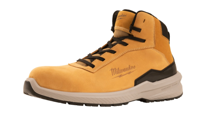 Milwaukee FLEXTRED S3S Stiefel Leder BRAUN Gr.47