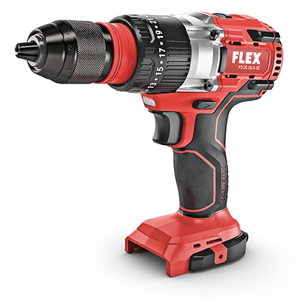 FLEX 18V Akku-Schlagbohrschrauber PD 2G 18.0-EC C Solo/Karton 90Nm Drehmoment